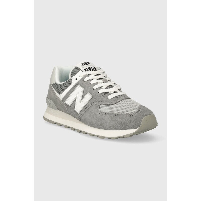 Sneakers boty New Balance U574FGR šedá barva