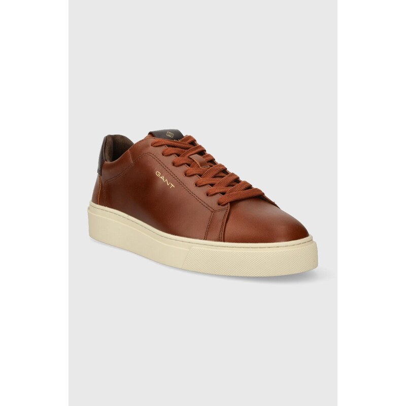 Kožené sneakers boty Gant Mc Julien hnědá barva, 27631219.G417