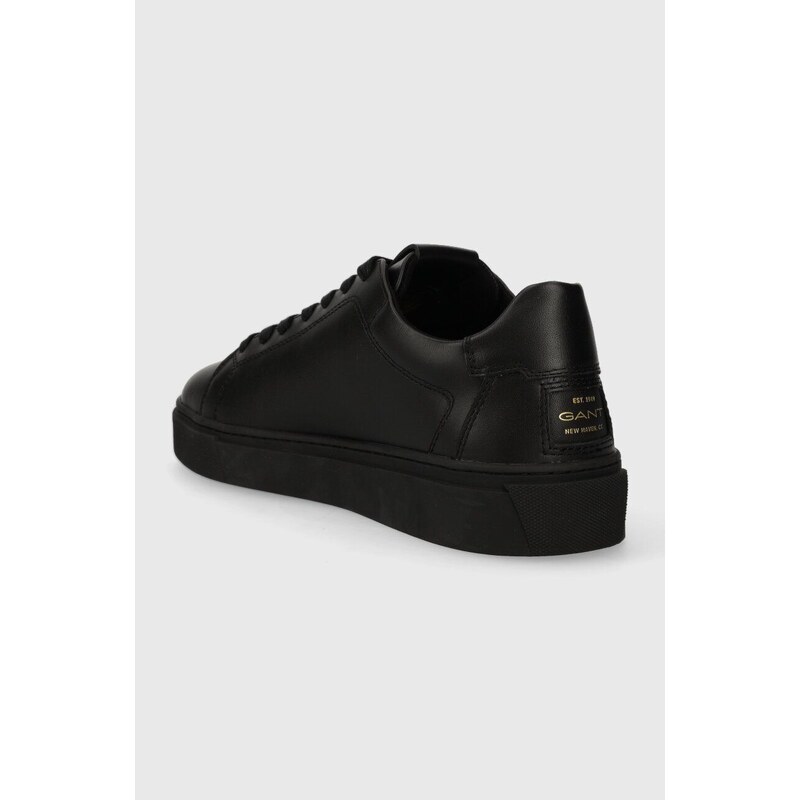 Kožené sneakers boty Gant Mc Julien černá barva, 27631219.G021