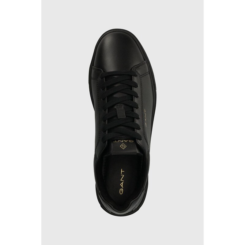 Kožené sneakers boty Gant Mc Julien černá barva, 27631219.G021