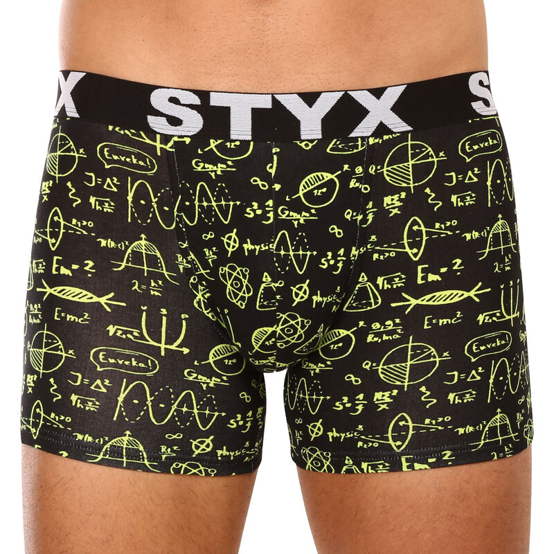 Pánské boxerky Styx long art sportovní guma fyzika (U1652)