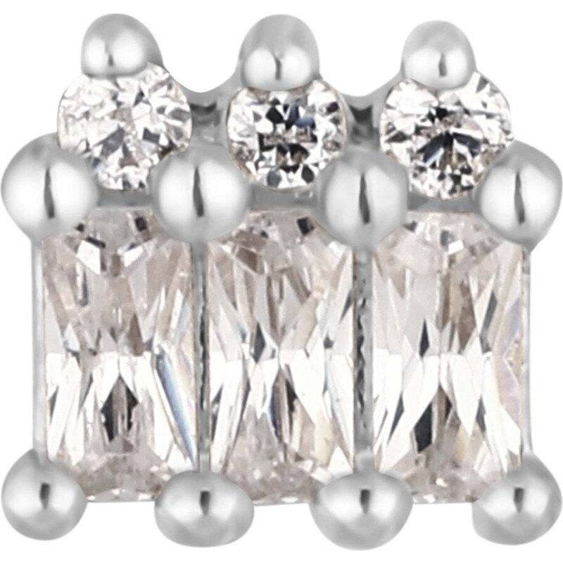 Buddha jewelry Bezzávitová koncovka piercingu Excess ze 14 kt