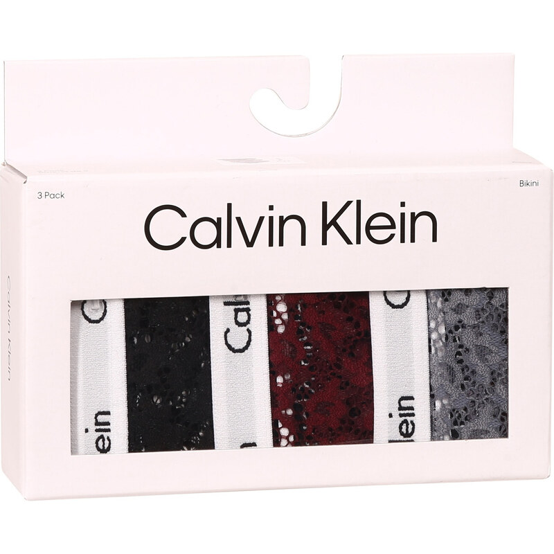 3PACK dámské kalhotky Calvin Klein vícebarevné (QD3926E-BP7)