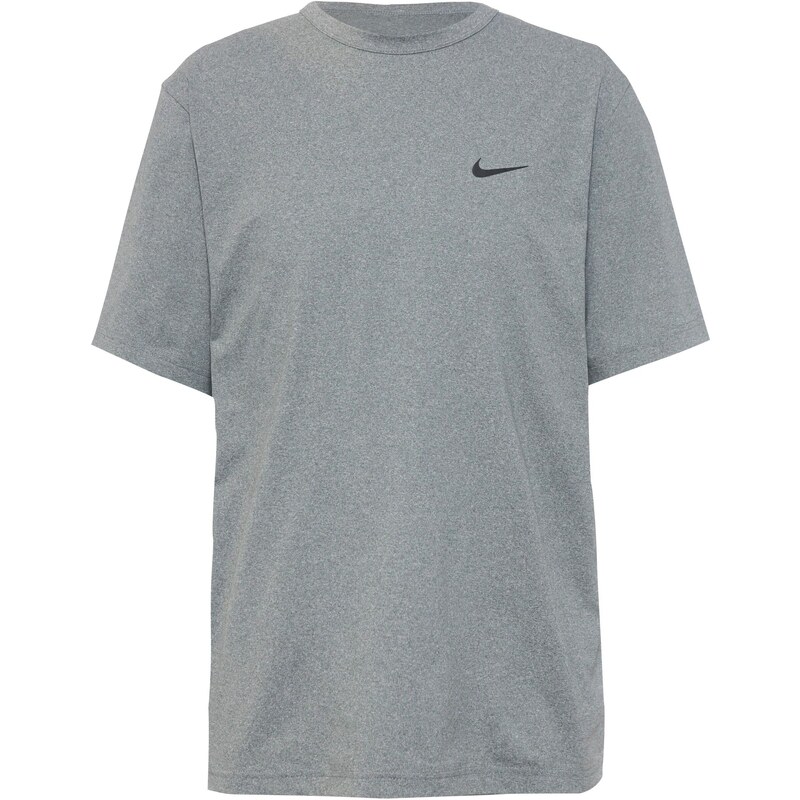 NIKE Funkční tričko Hyverse šedý melír / černá