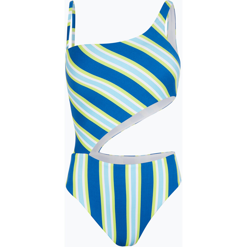 Dámské jednodílné plavky ONeill Poppy blue towel stripe