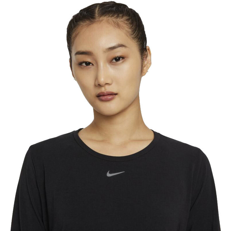 Dámské tréninkové tričko Nike Dri-FIT One Luxe Jaksny černé