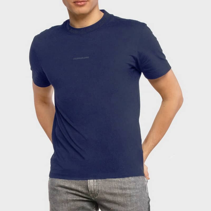 Pánské modré triko Calvin Klein 25640