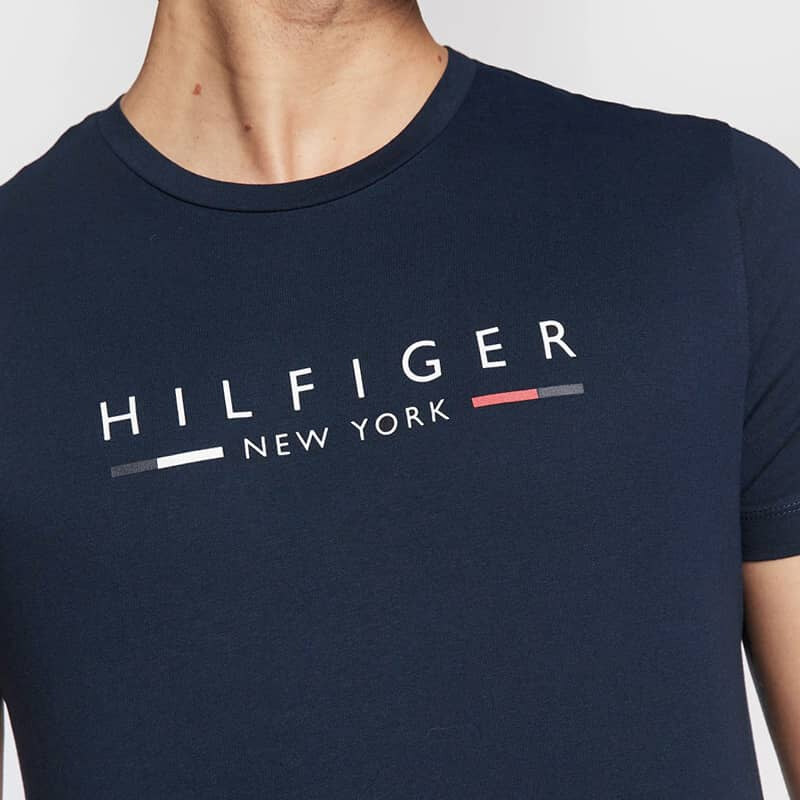 Pánské modré triko Tommy Hilfiger 47421