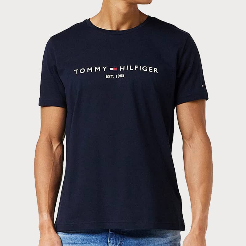 Pánské modré triko Tommy Hilfiger 53549