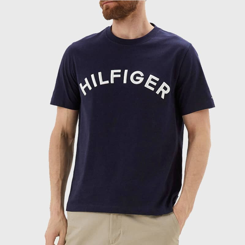 Pánské modré triko Tommy Hilfiger 53997