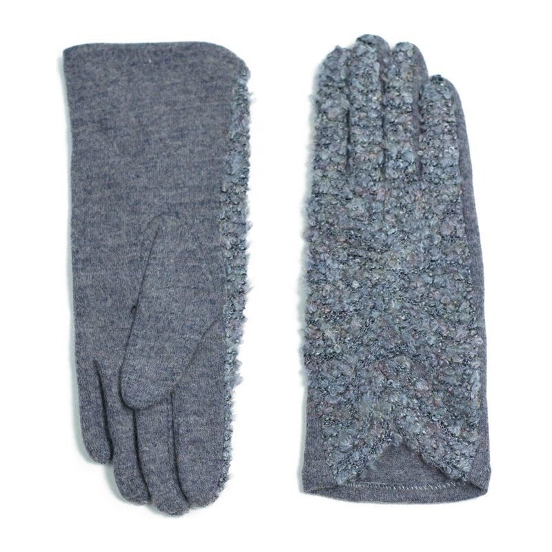 Art of Polo Šik vlněné rukavice šedá