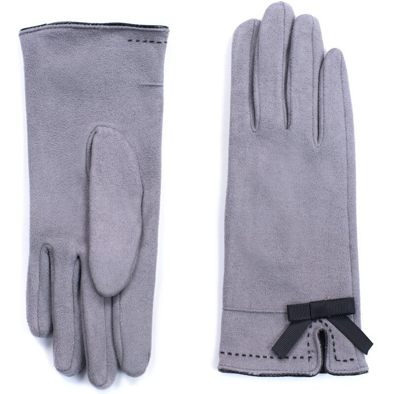 Art of Polo Dámské elegantní rukavice světle šedé