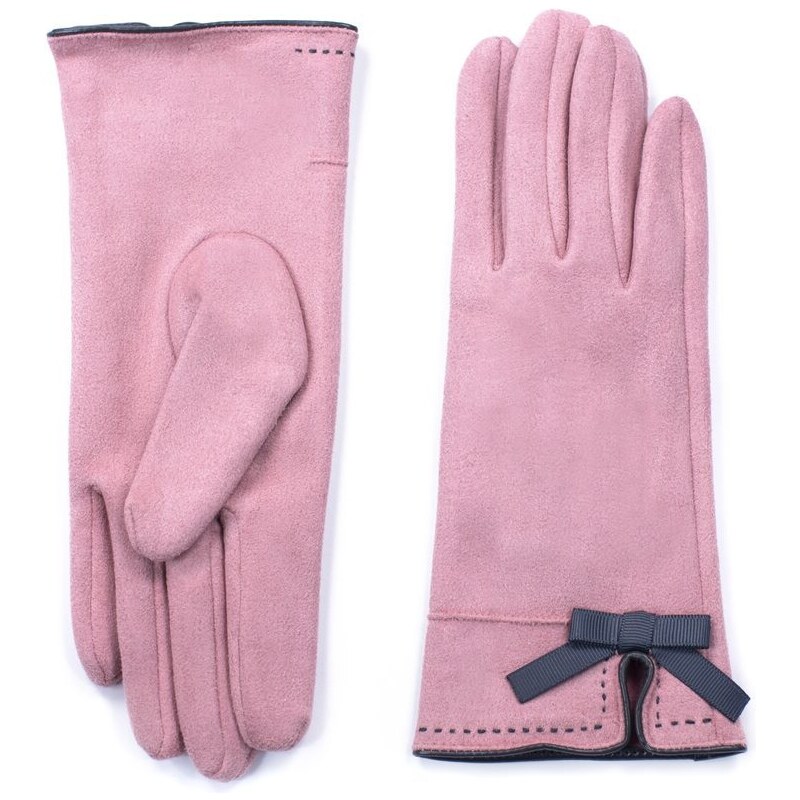 Art of Polo Dámské elegantní rukavice růžové