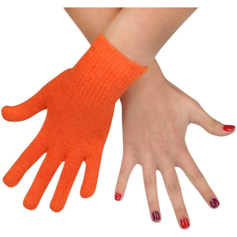 Art of Polo Vlněné rukavičky oranžové