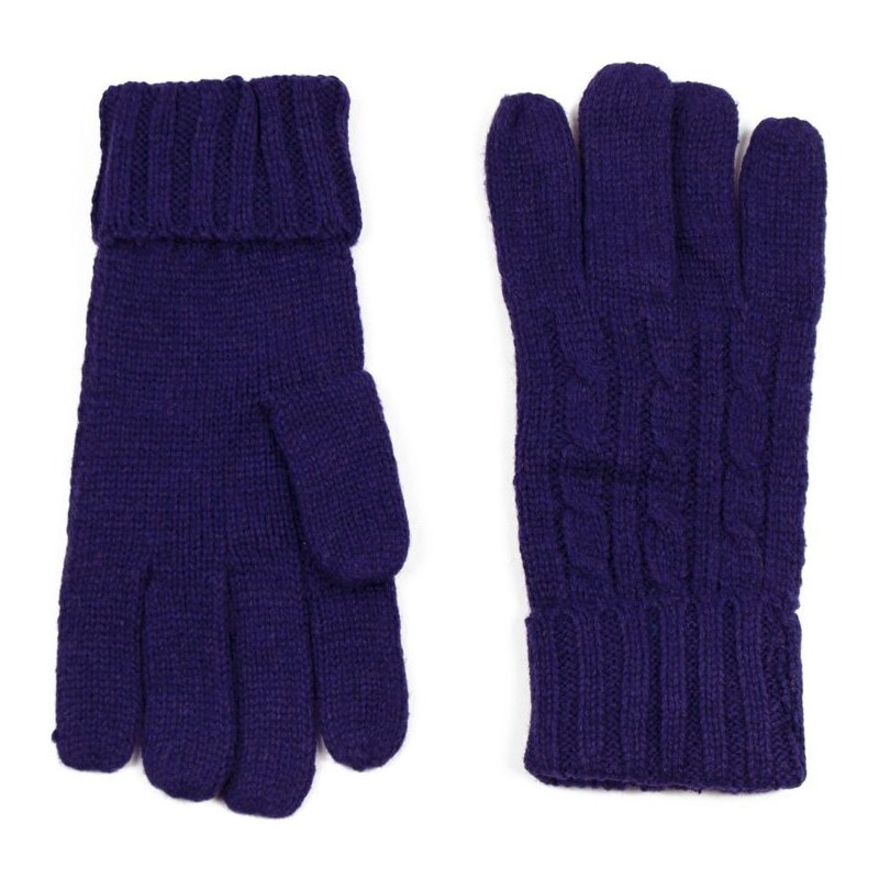 Art of Polo Tmavě modré pletené rukavice