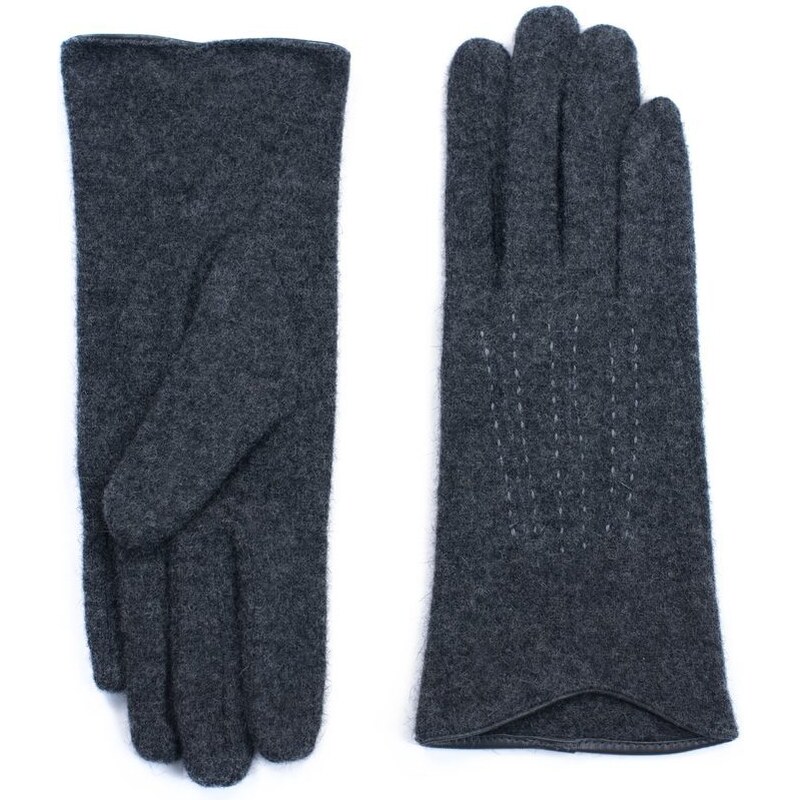 Art of Polo Dámské elegantní rukavice tmavě šedé