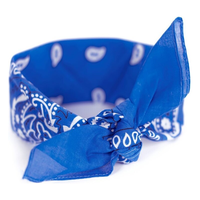Art of Polo Šátek do vlasů pin-up modrý