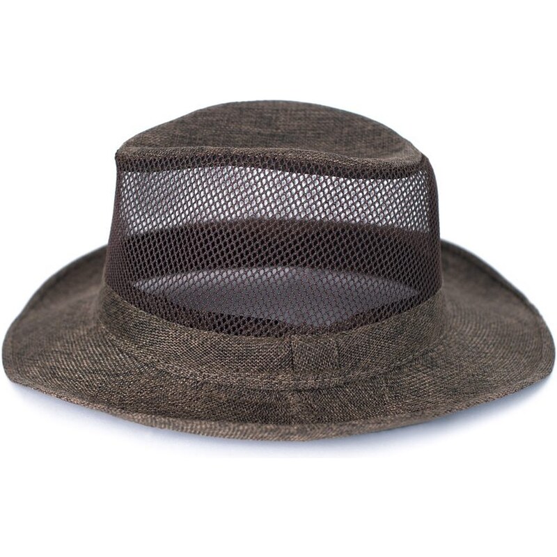 Art of Polo Stylový fedora klobouk hnědý 60 cm