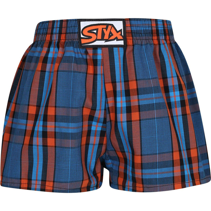 Dětské trenky Styx klasická guma vícebarevné (J1010) 6-8 let