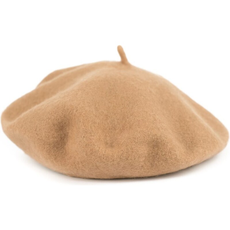 Art Of Polo Klasický baret s anténkou tmavobéžový 84902825
