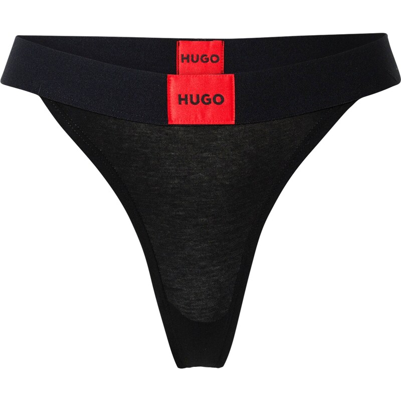 HUGO Tanga světle červená / černá 84174260