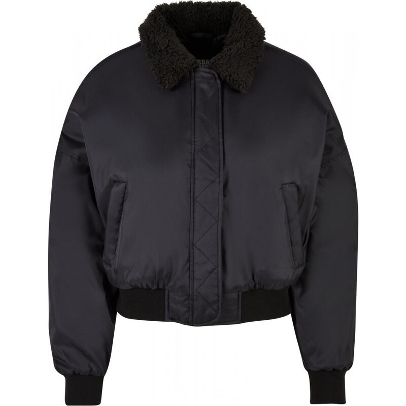 Dámská bomber bunda Urban Classics Pilot - černá