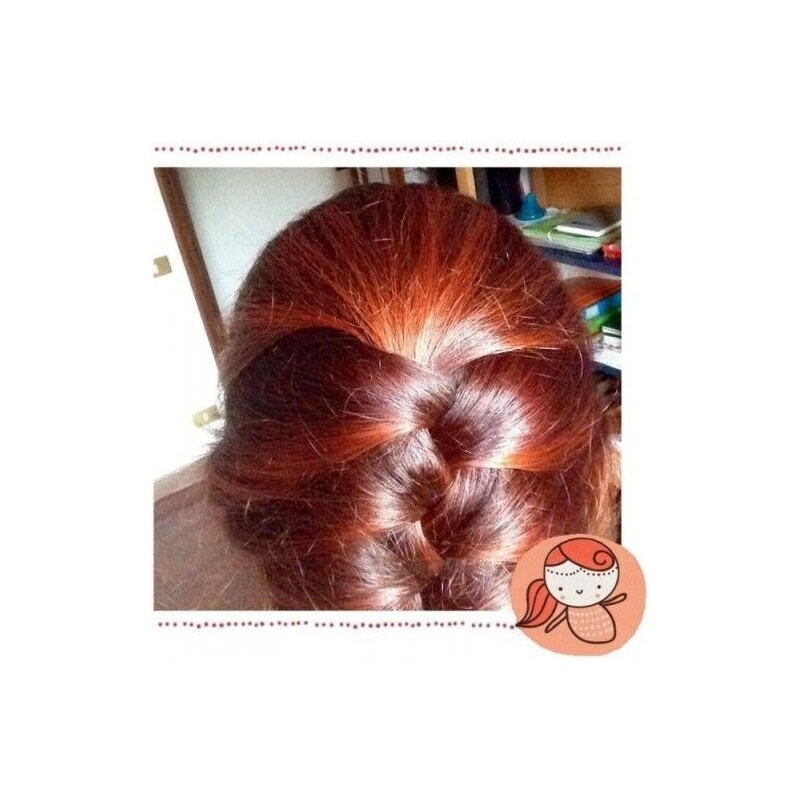 Přírodní barva na vlasy (barva granátové jablko) (Durga) laSaponaria - 100 g