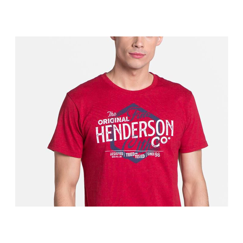 Pyžamo Lars 38869-33X Červená a tmavě modrá - Henderson