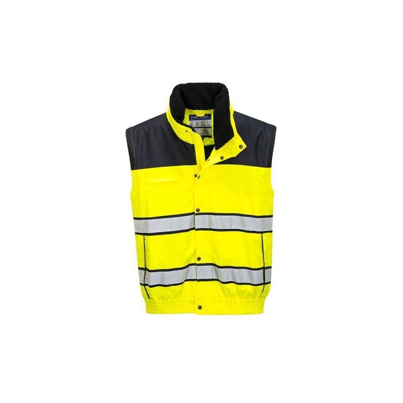 Portwest Reflexní nepromokavá bunda Bomber Classic Hi-Vis, žlutá/černá, vel. XXL