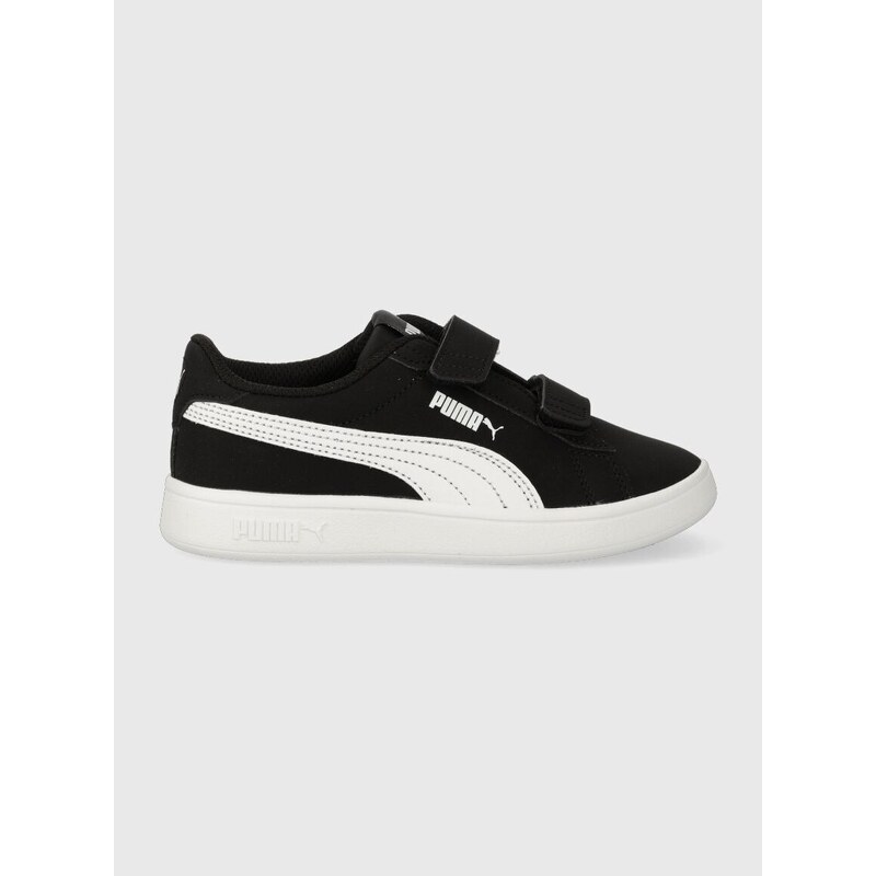 Dětské sneakers boty Puma Smash 3.0 Buck V PS černá barva