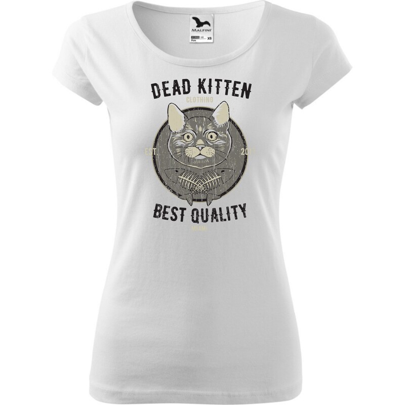 Fenomeno Dámské tričko Kitten clothing