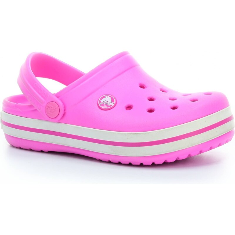 pantofle Crocs Crocband Clog K - Party Pink