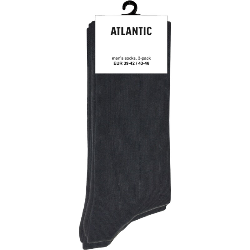 Pánské ponožky Atlantic 3 pack tm.modré