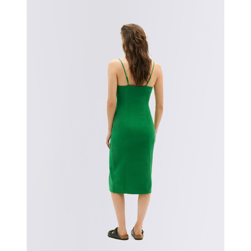 Thinking MU Clover Green Mia Dress GREEN