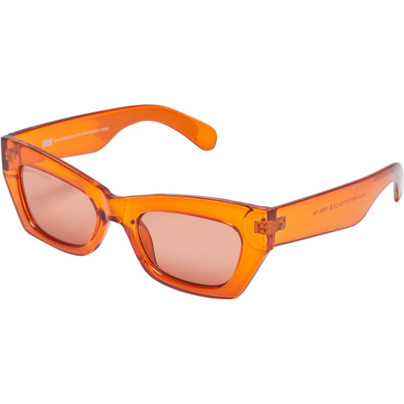 Urban Classics Sluneční brýle oranžová / stříbrná