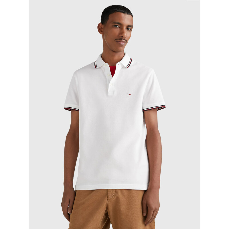 Tommy Hilfiger pánské bílé polo