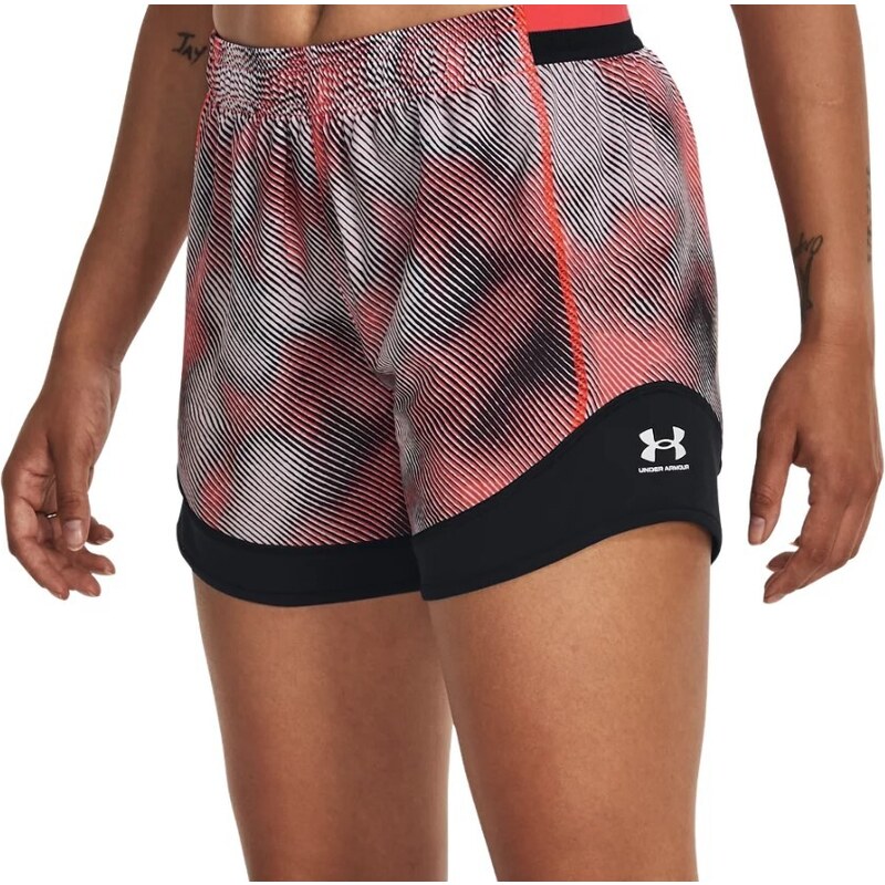 Šortky Under Armour UA W s Ch. Pro Short PRNT-RED 1381049-628