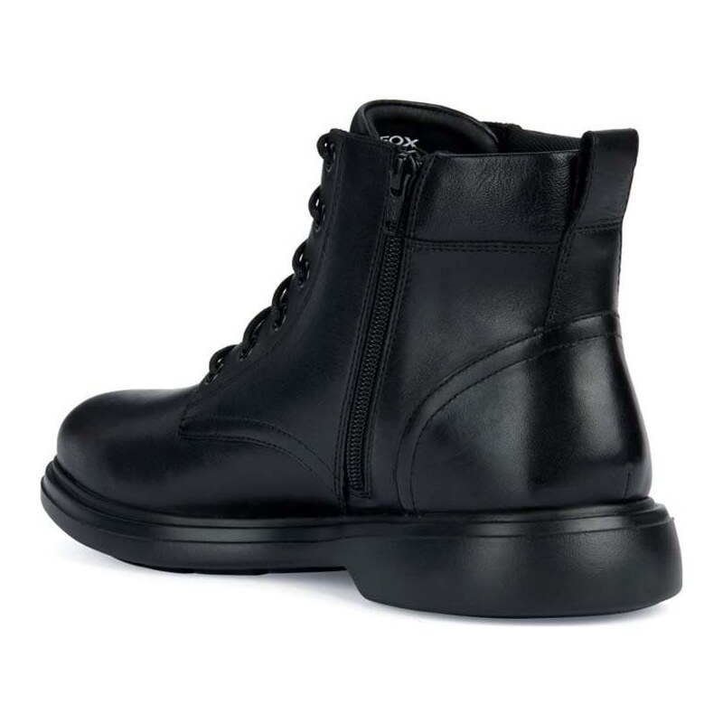 Kožené boty Geox U OTTAVIO A pánské, černá barva, U36DCA 00085 C9999