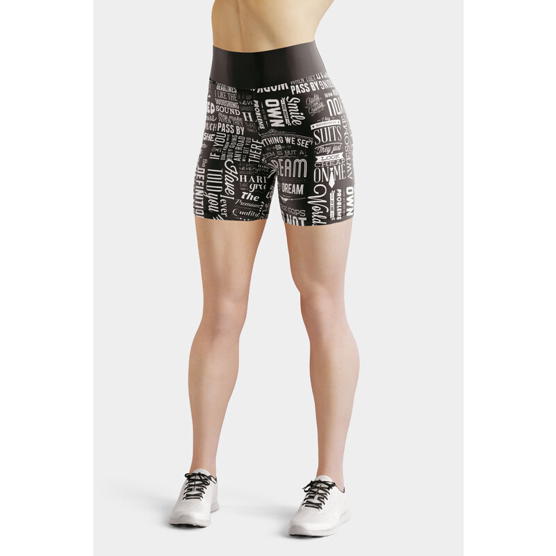 UTOPY Biker shorts Black headliner