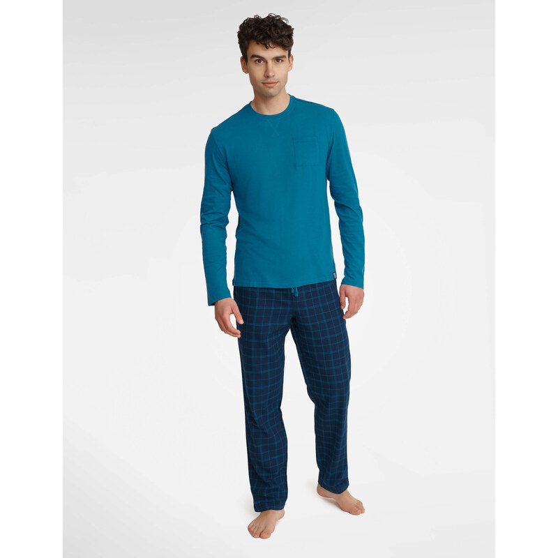 Neobvyklé pyžamo 40947-55X Modrá - Henderson
