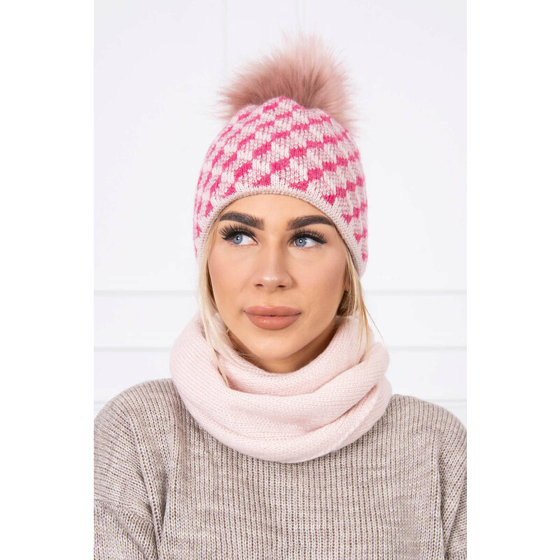 K-Fashion Dámská sada K155 powder pink 84234640