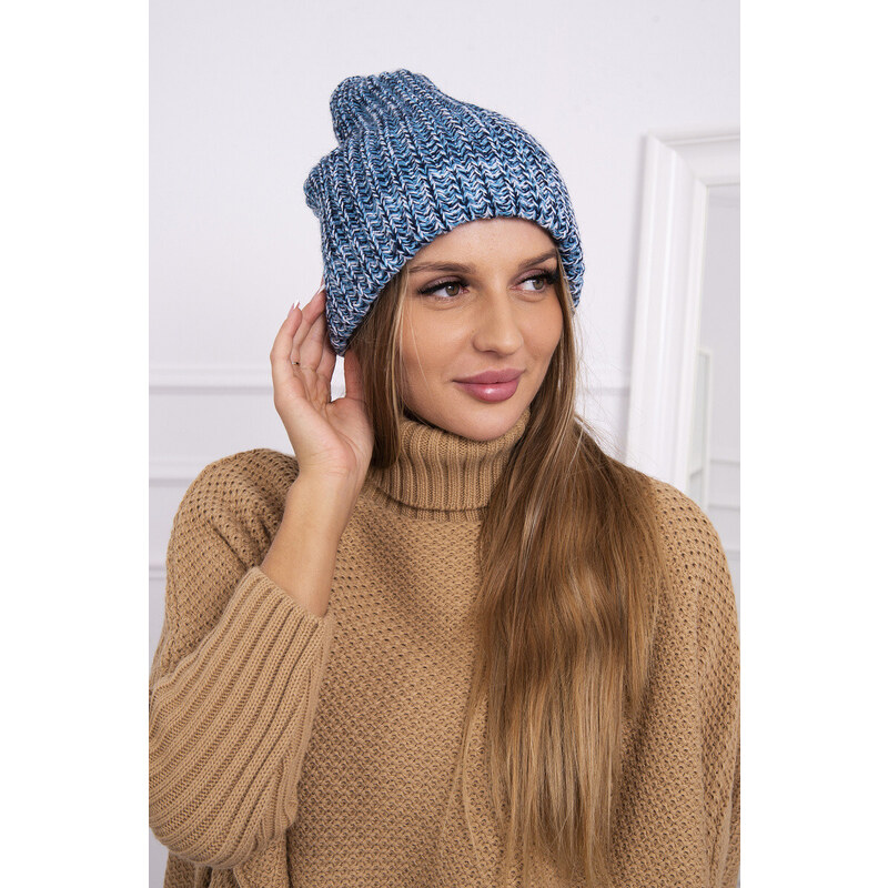 K-Fashion Dámská čepice Delia K260 modrá