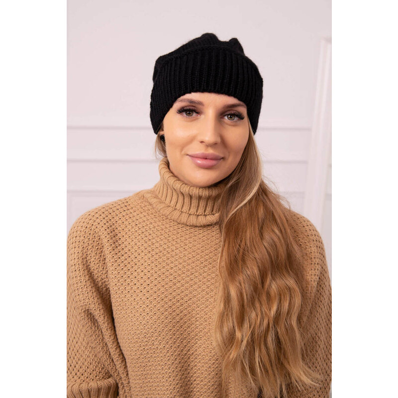 Dámská čepice Ingrid model 18752299 černá - K-Fashion