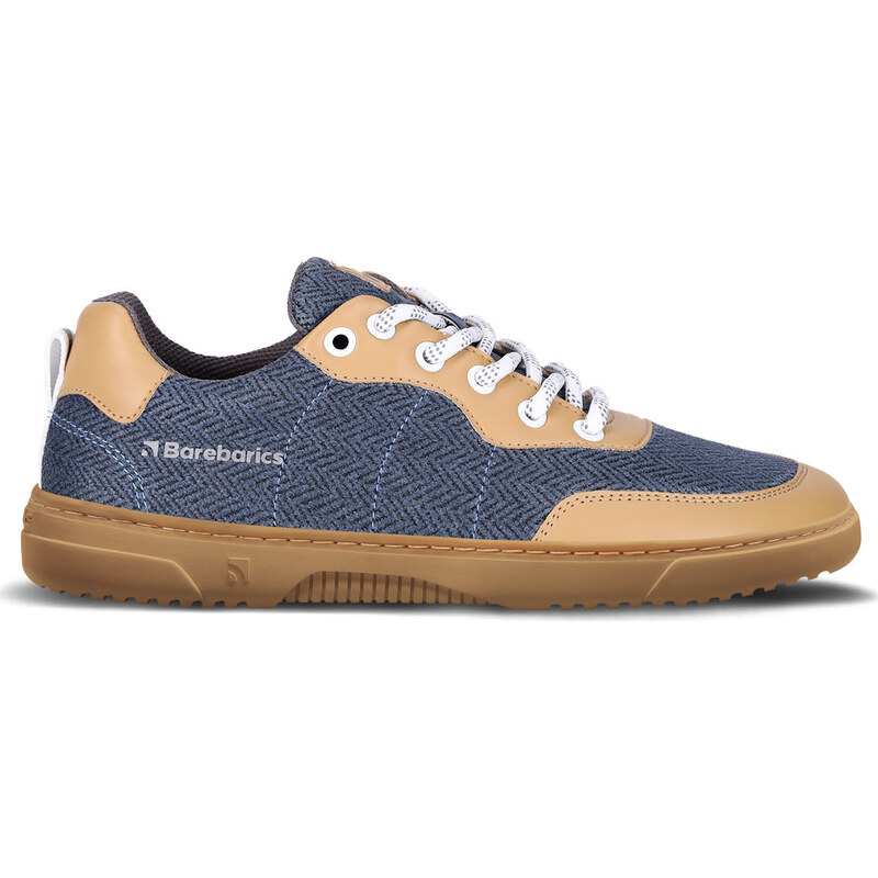 Barefoot tenisky Barebarics Kudos - Brown & Blue