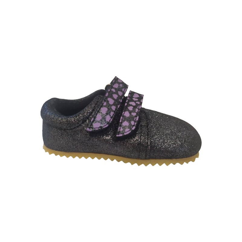 Beda boty pro první krůčky BF060754/W/N/TS Dark violette