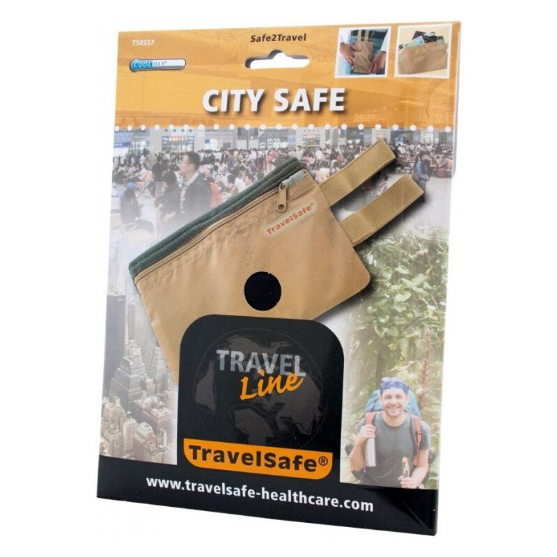 TravelSafe Travel Safe kapsa na opasek City Safe beige