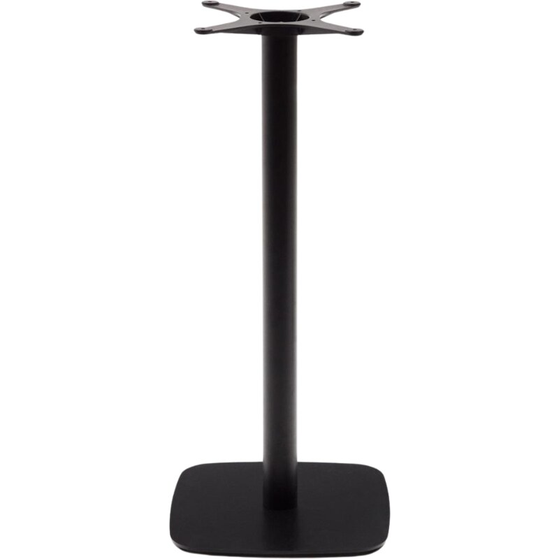 Černá kovová podnož k barovému stolu Kave Home Dina 96 cm