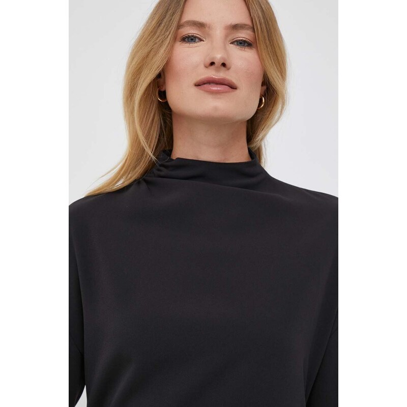 Šaty Calvin Klein černá barva, mini