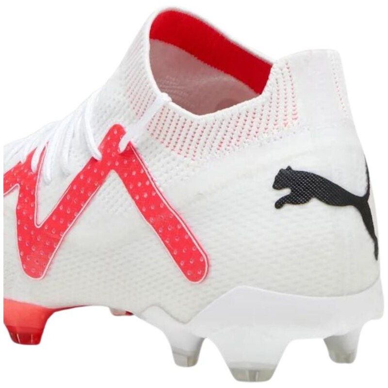 Pánské kopačky lisovky Puma Future Ultimate FG/AG bílo-červené velikost 45