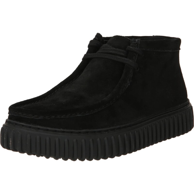 CLARKS Šněrovací boty Torhill Hi černá